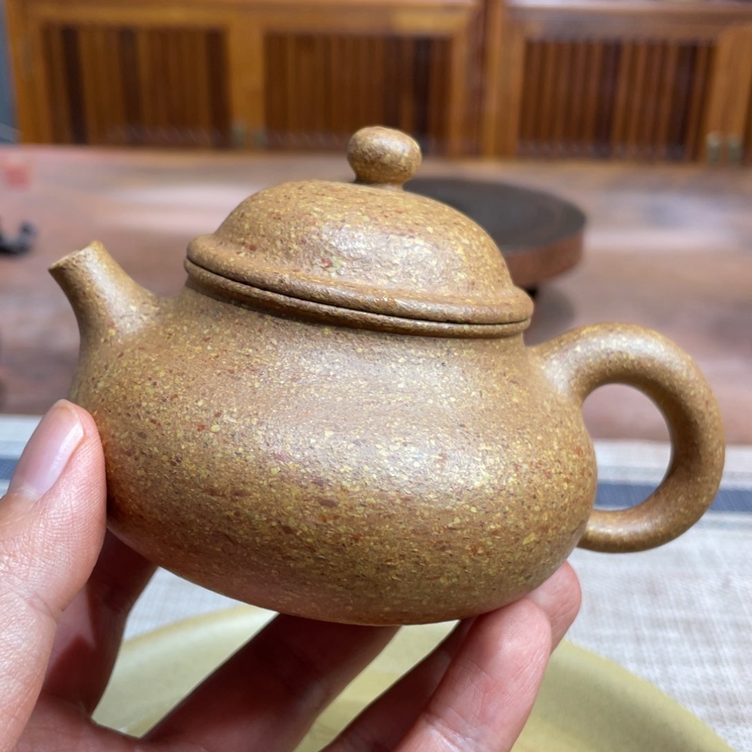 紫砂茶壶秋*宜兴紫砂原矿紫砂壶