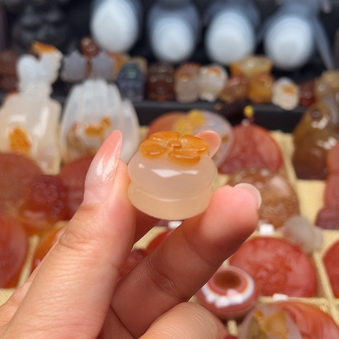 玛瑙/玉髓未镶嵌颈饰