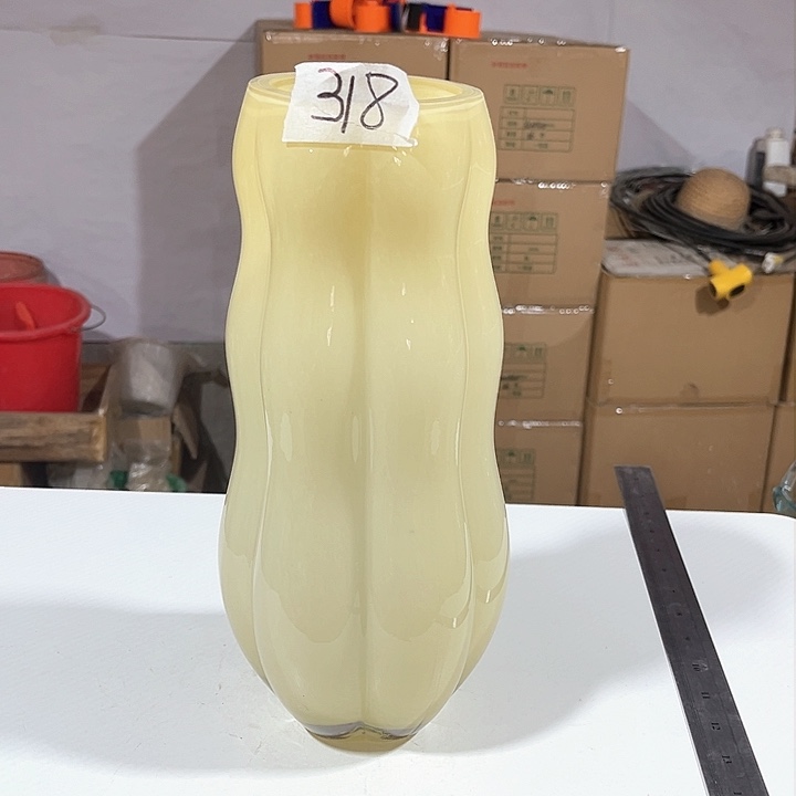 玻璃 318一级原色高30口9玻璃花瓶嘎嘎好看