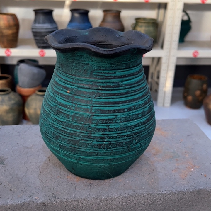 9.9-1高18口13花复古绿