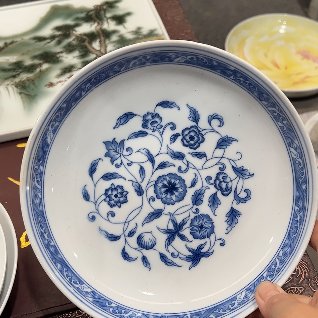 醴陵瓷直播供货基地8寸窝盘