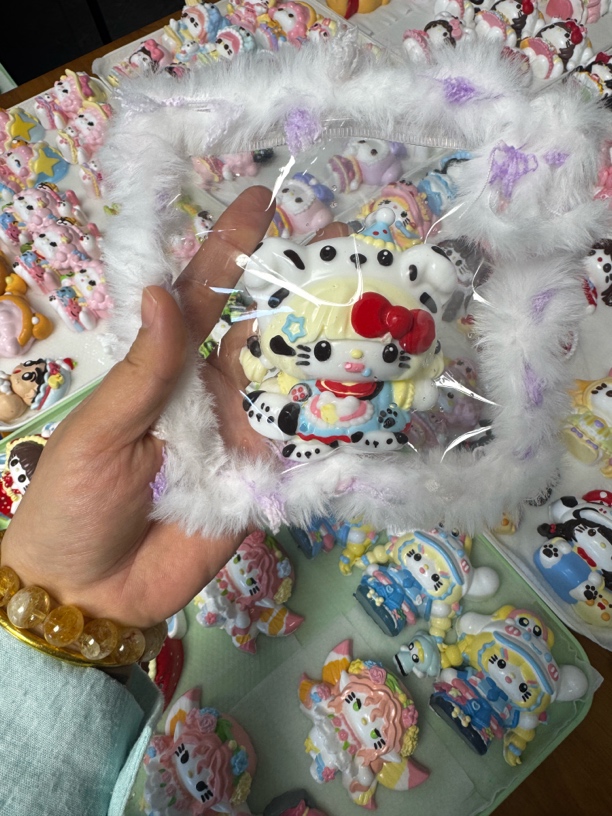 沐沐硅胶捏捏排队连接（默认瑕）