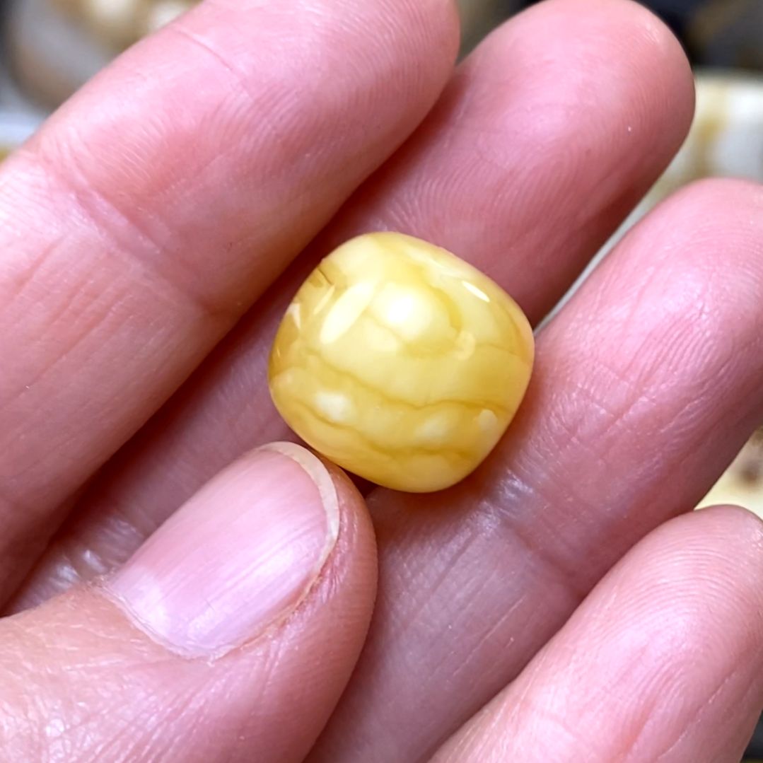 裸石琥珀未镶嵌小****号13老型