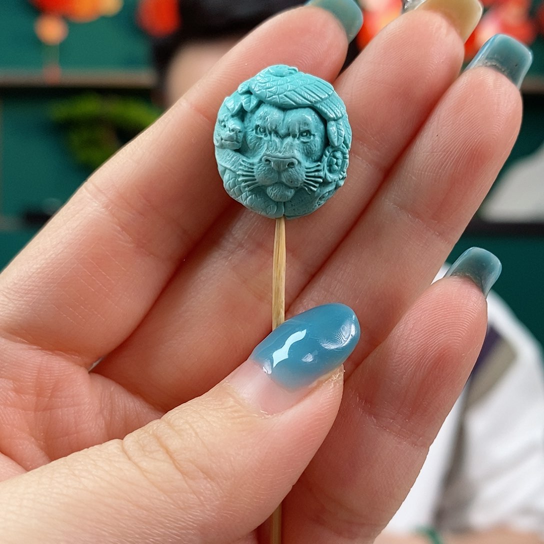 绿松石珠宝奇石未镶嵌