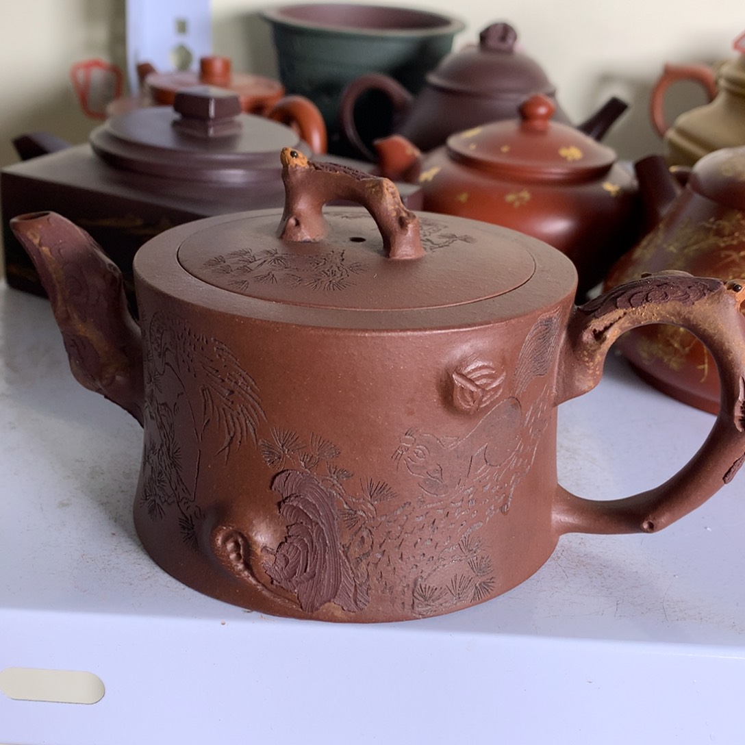 紫砂茶壶原矿手工8