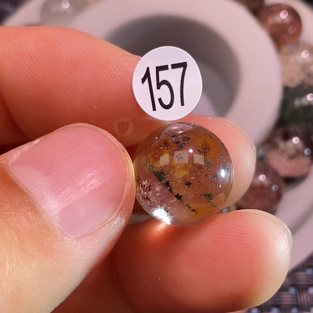 白***花水晶未镶嵌吊坠(不含链)