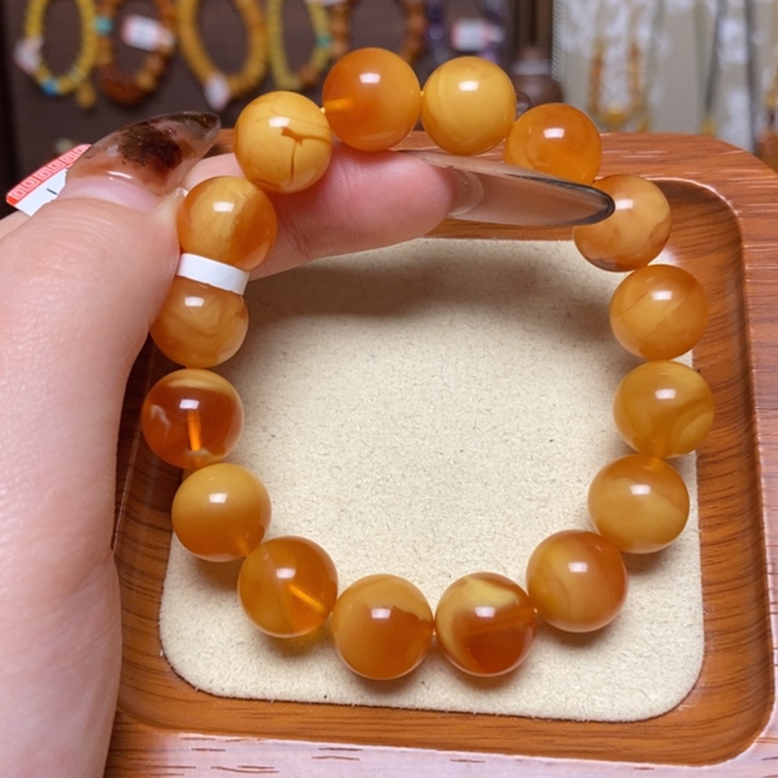 【闪购商品】手链蜜蜡未镶嵌手串
