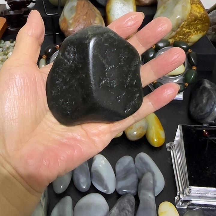 天***我和田玉（糖玉）未镶嵌手链