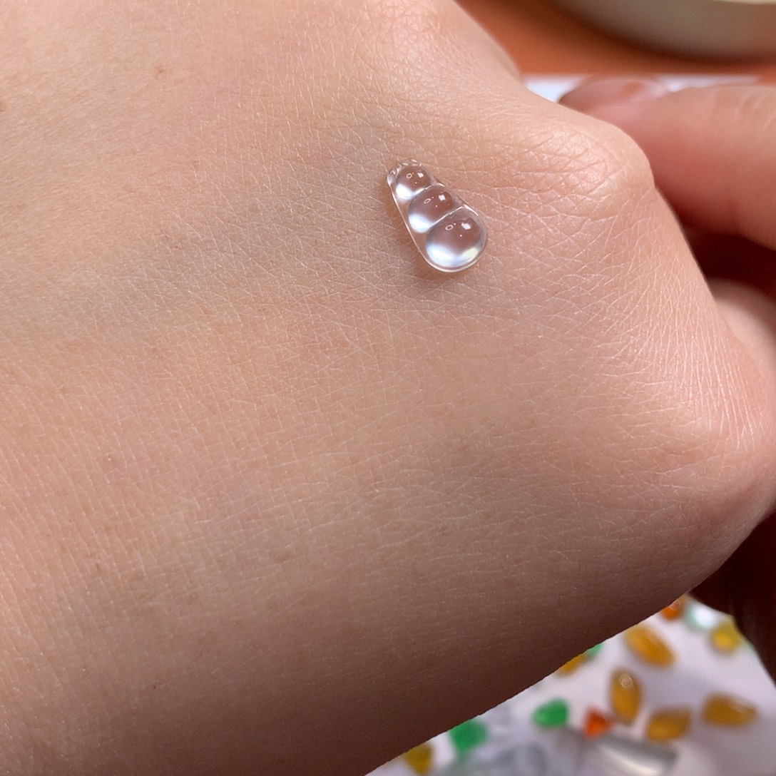 颈饰未镶嵌翡翠白豆