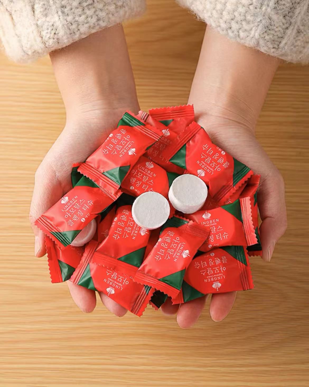 包邮1包20颗装压缩毛巾家用一次性毛巾方便好用