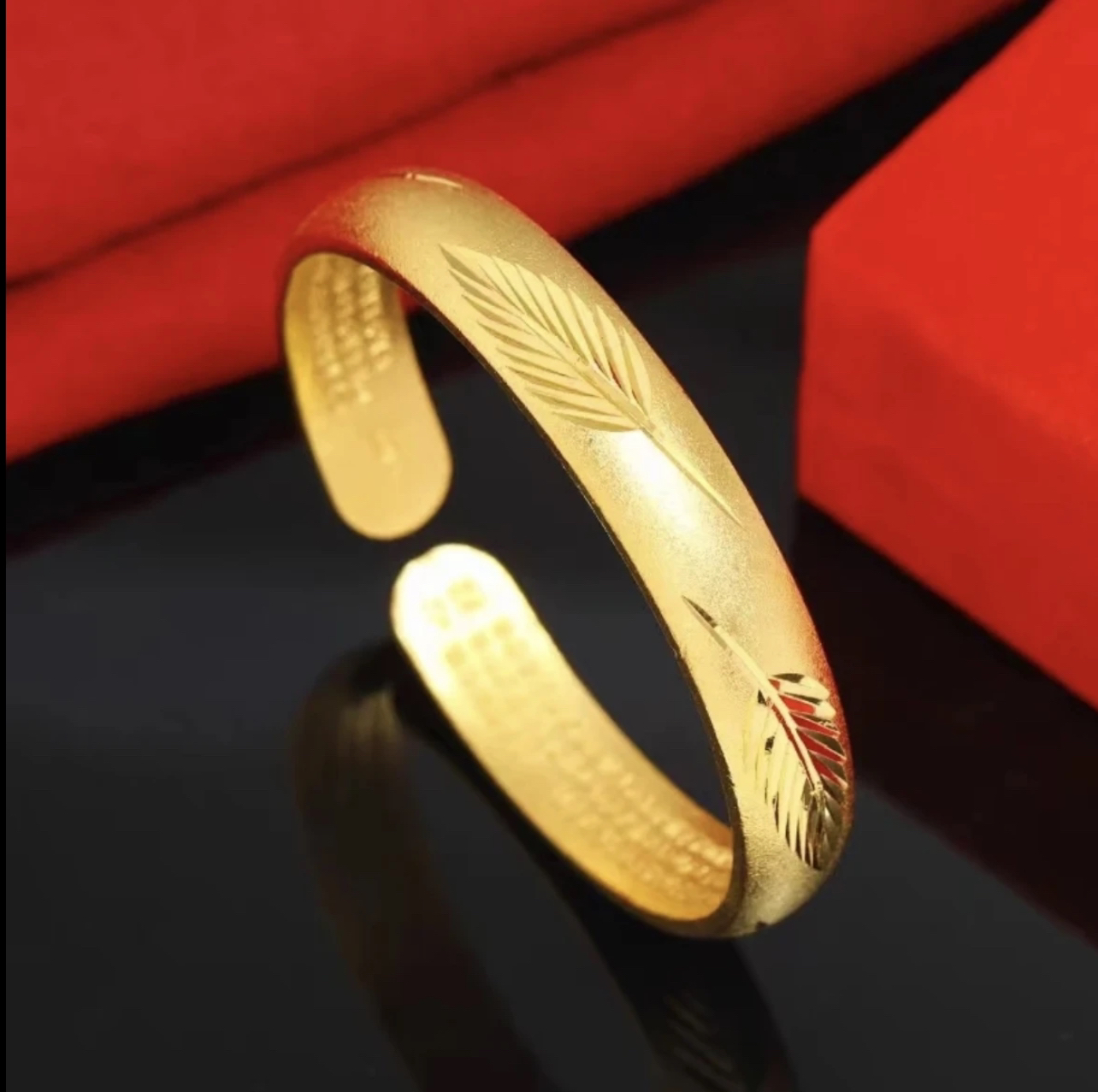 一夜暴富开口手镯  一物一证带礼盒