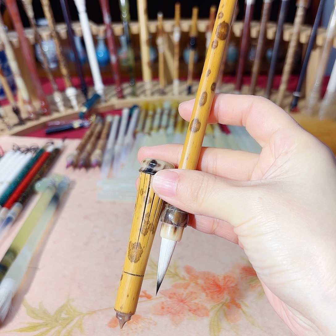 闪6(仿宋老料黑湘妃)九紫一羊出锋3.0