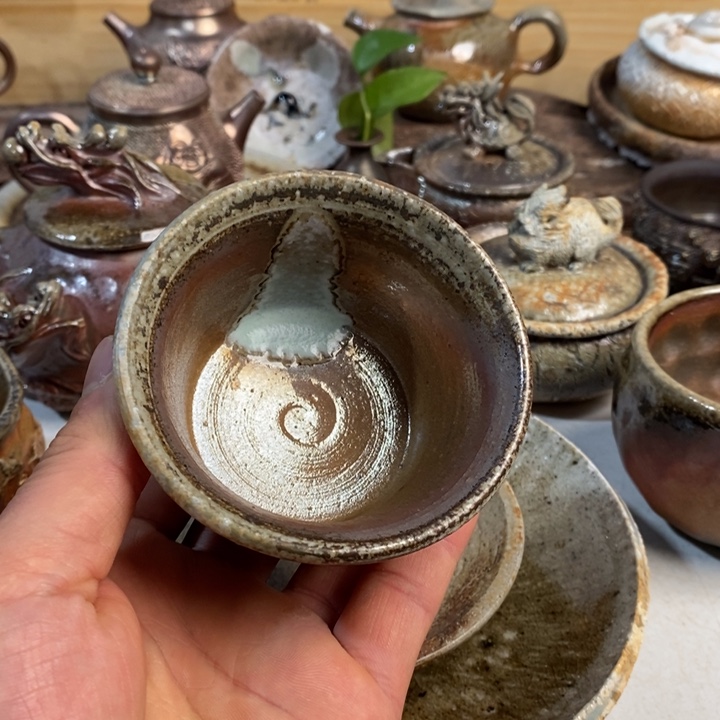 杯柴烧手工制作工艺