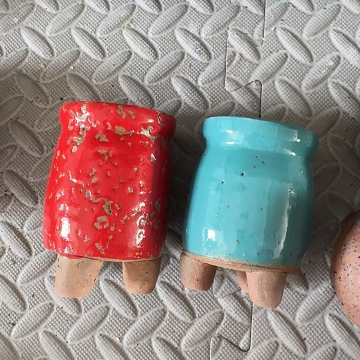 5***i粗陶手工制作多肉花盆