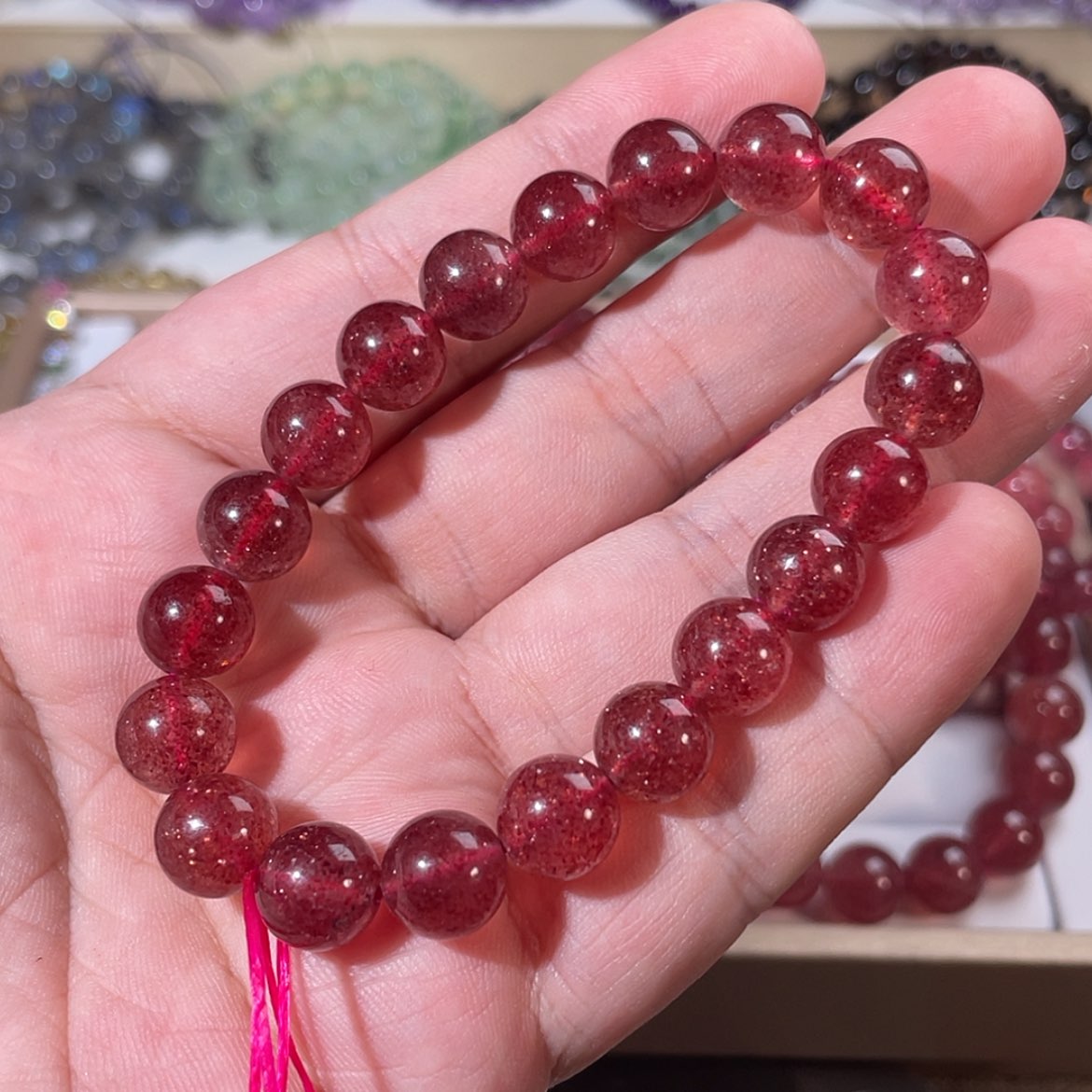 【闪购商品】水晶手链未镶嵌木*