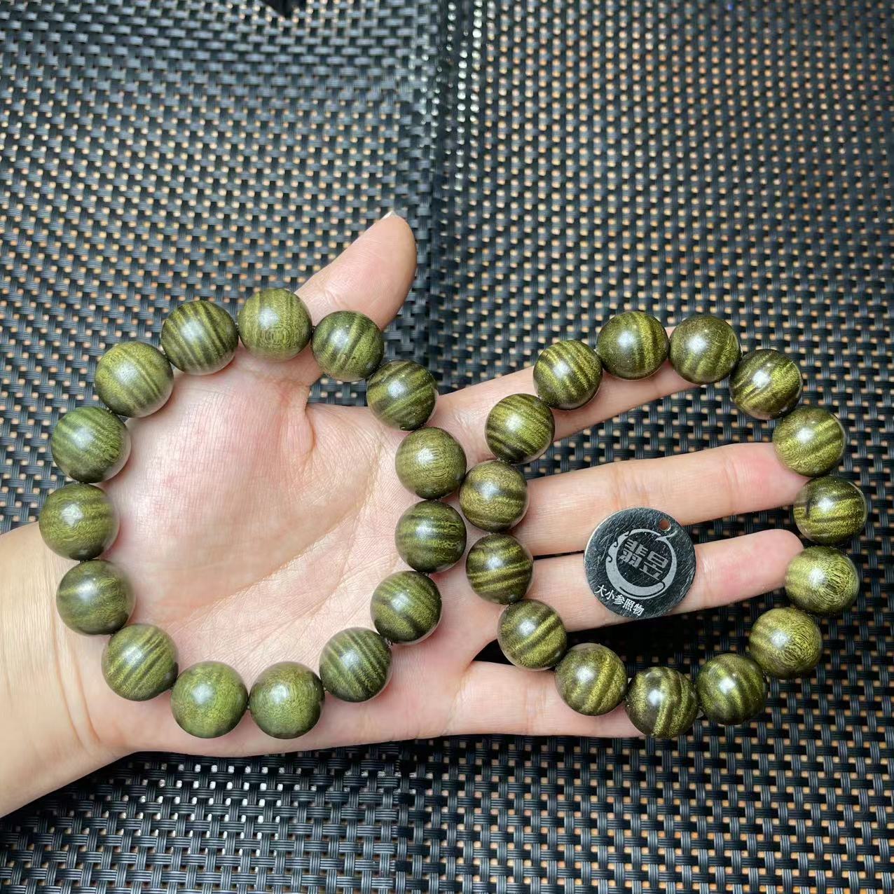 31148T01-4N22-金丝楠手串/约15+/约15颗/多样性发其一