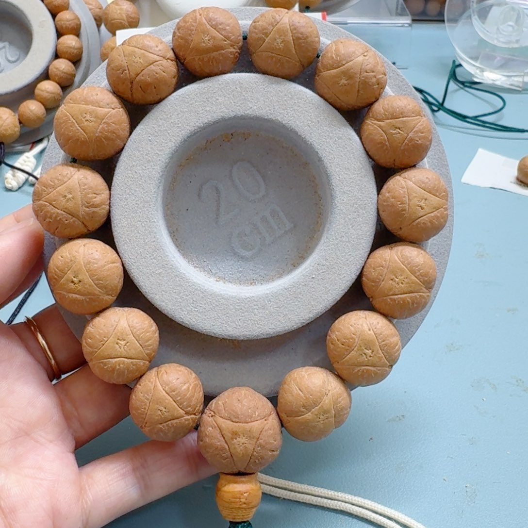 凤眼菩提手串18mm左右龙眼85@2381