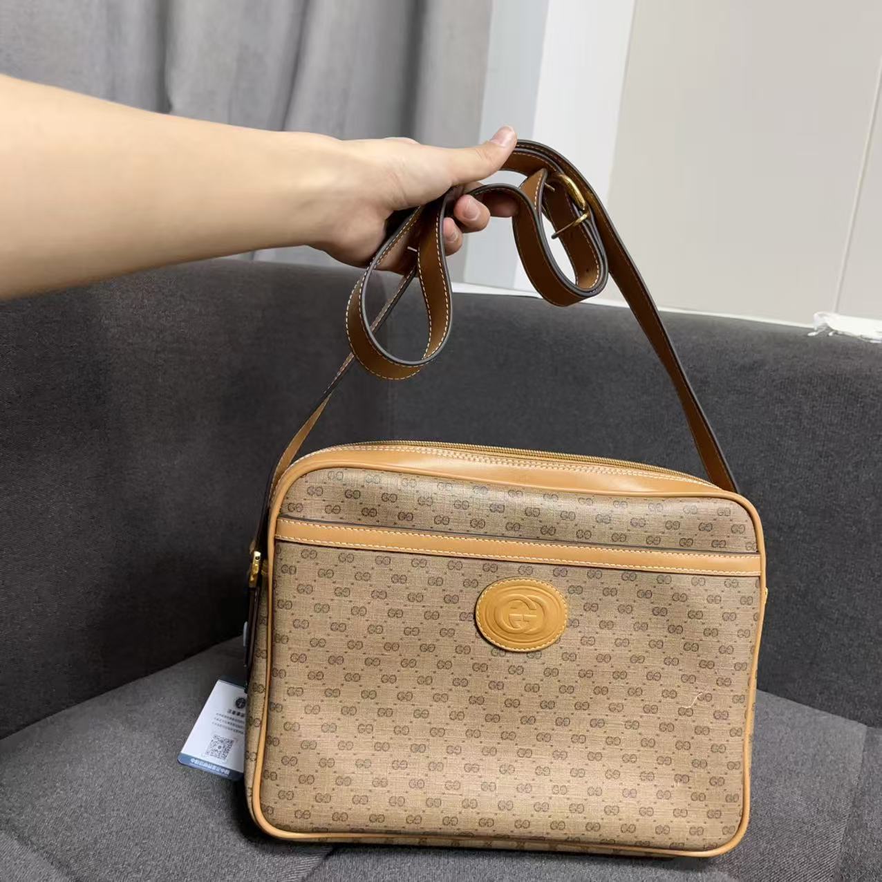95新 GUCCI/古驰 兔兔奢G专属/古驰斜挎包/11085