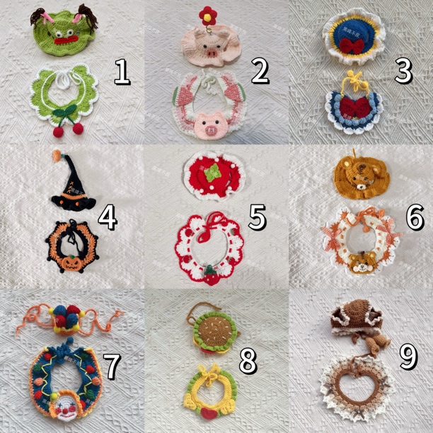 手工编织宠物套装（no退换慎拍）