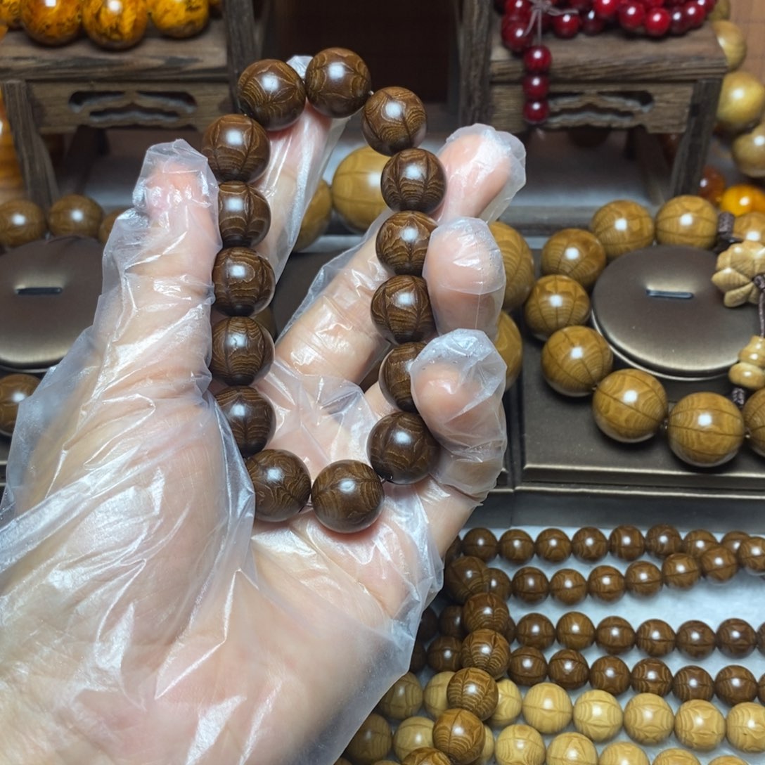 博***育手串/手链六道木精品1.5