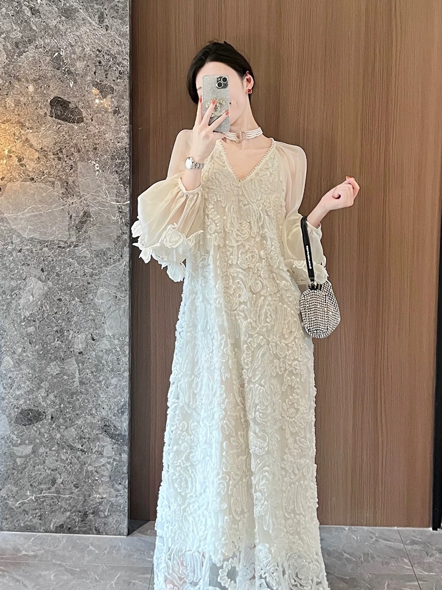 【高端定制】 高定轻奢设计师款连衣裙 这里付款