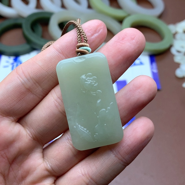 和田玉珠宝半成品未镶嵌