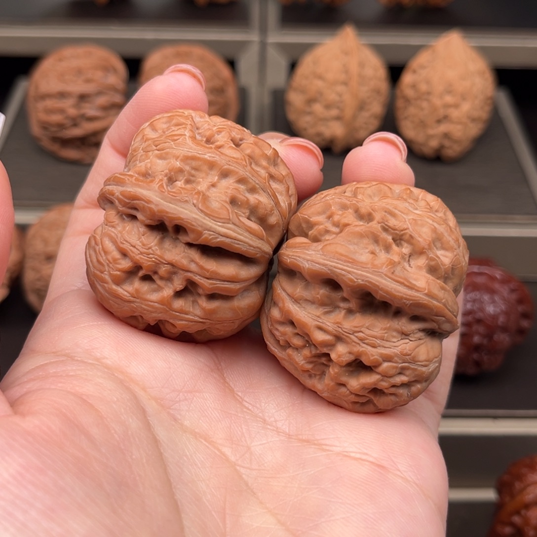 桃***蘇把件桃核平谷一代元宝