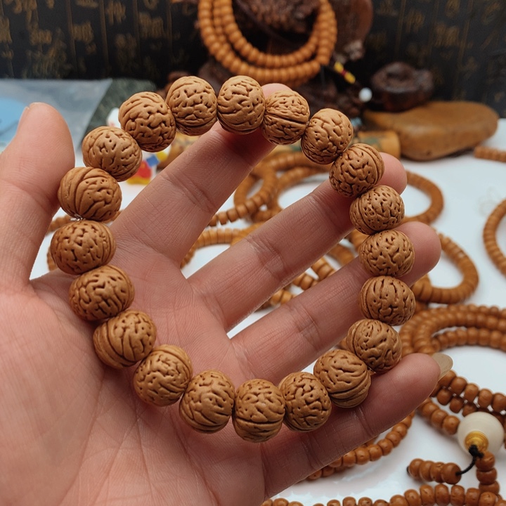 觉****u桃核手串精工手串