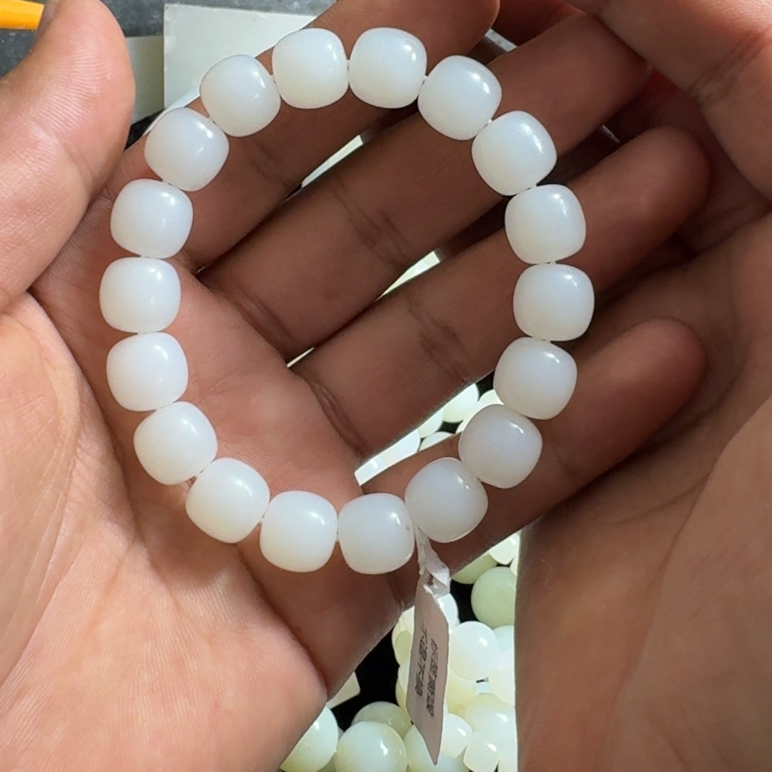 前***多和田玉未镶嵌手链卡12老型珠