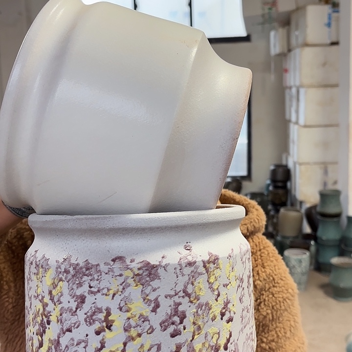 正品高19口21花盆