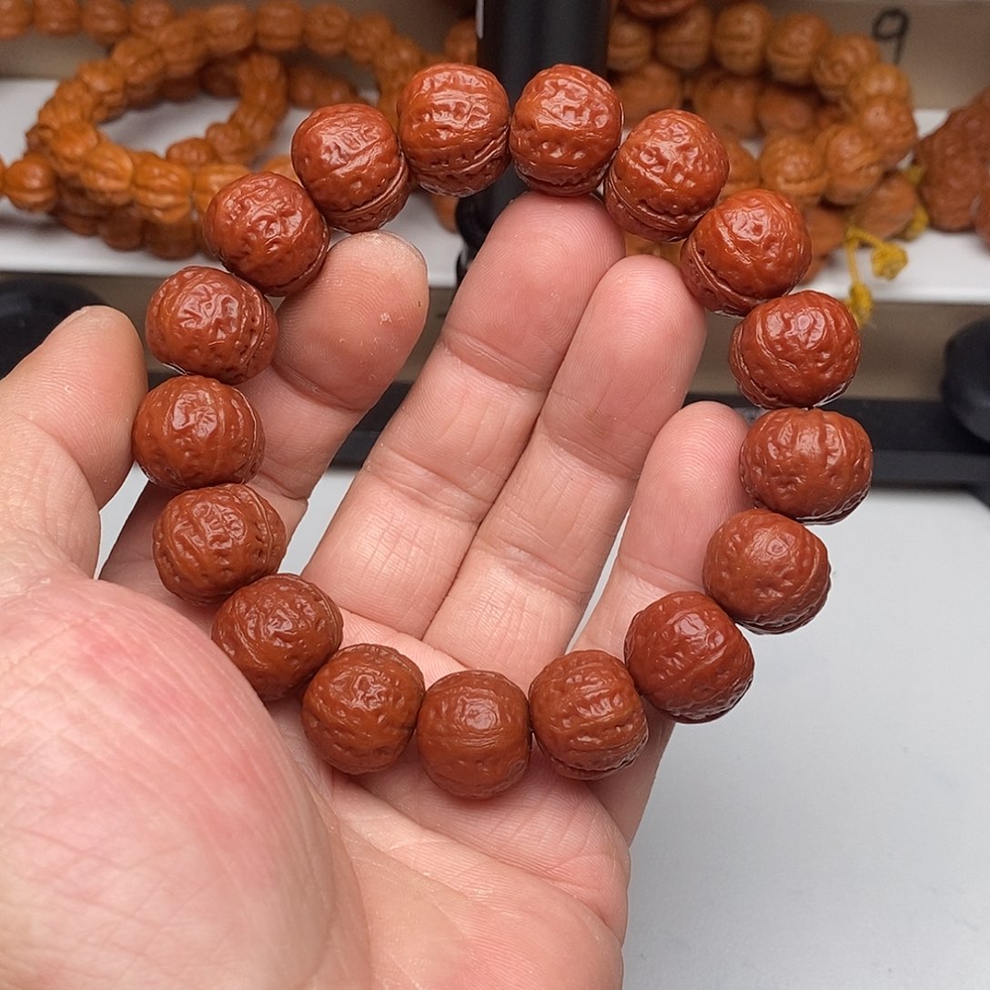 木质文玩核桃1.7磨盘