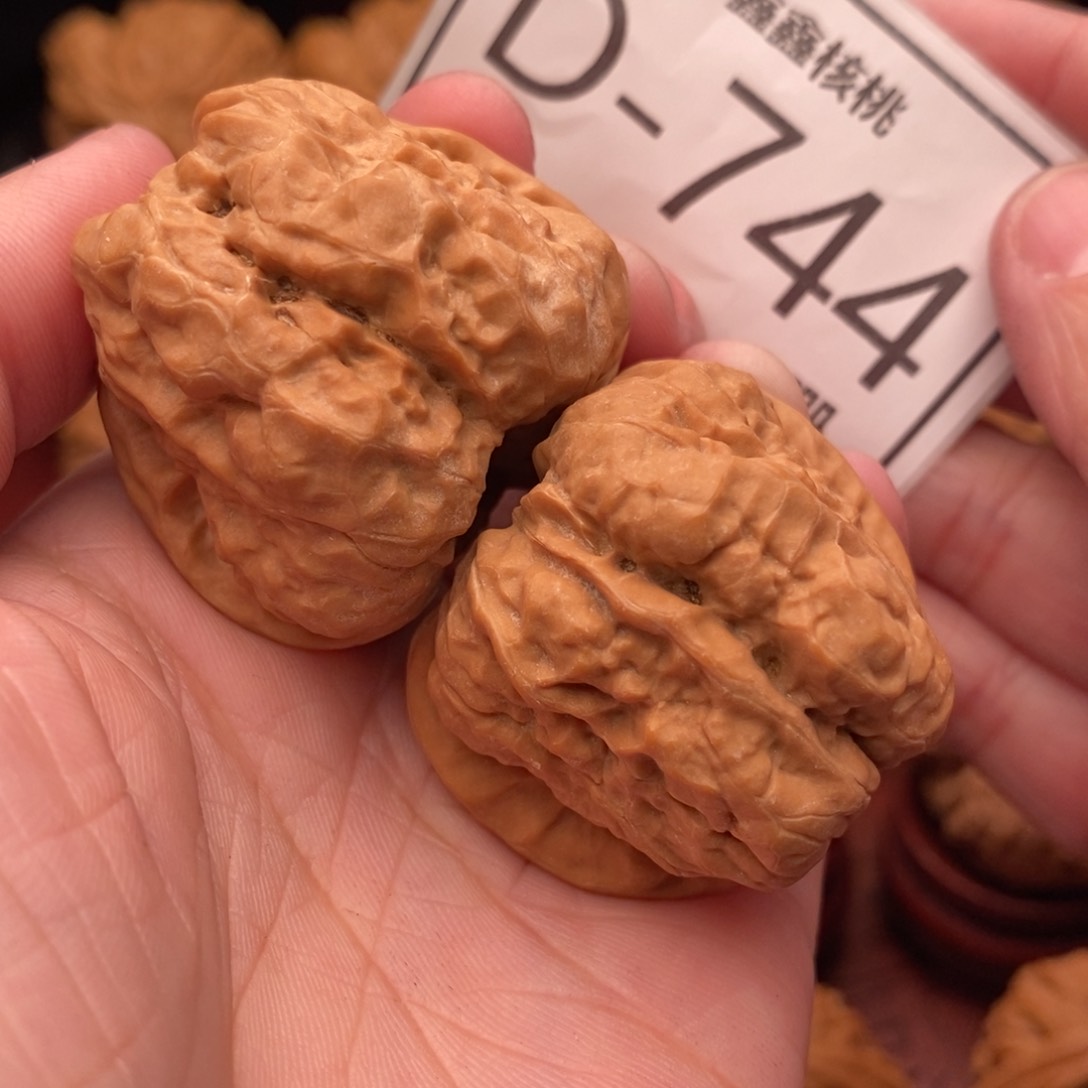 文玩核桃把件开背蛙39