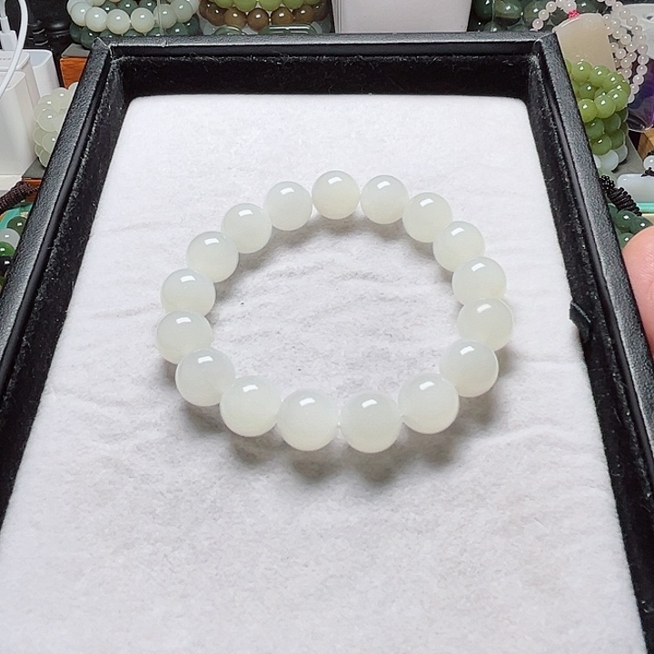 和田玉手串未镶嵌S*