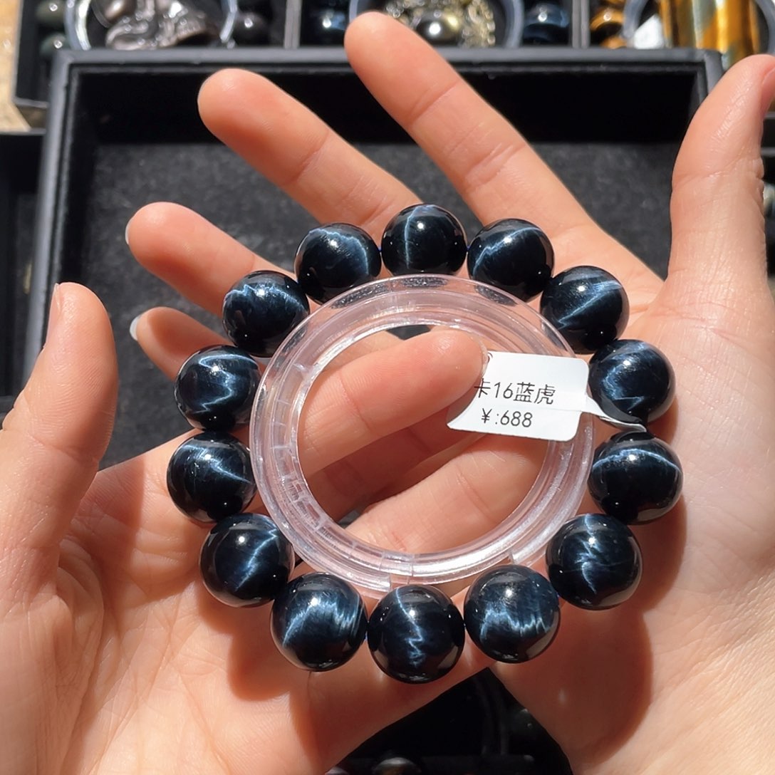 木变石（虎睛石）手链未镶嵌©****†