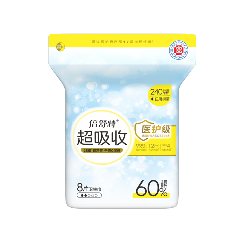 升级款超吸收240mm*8片装