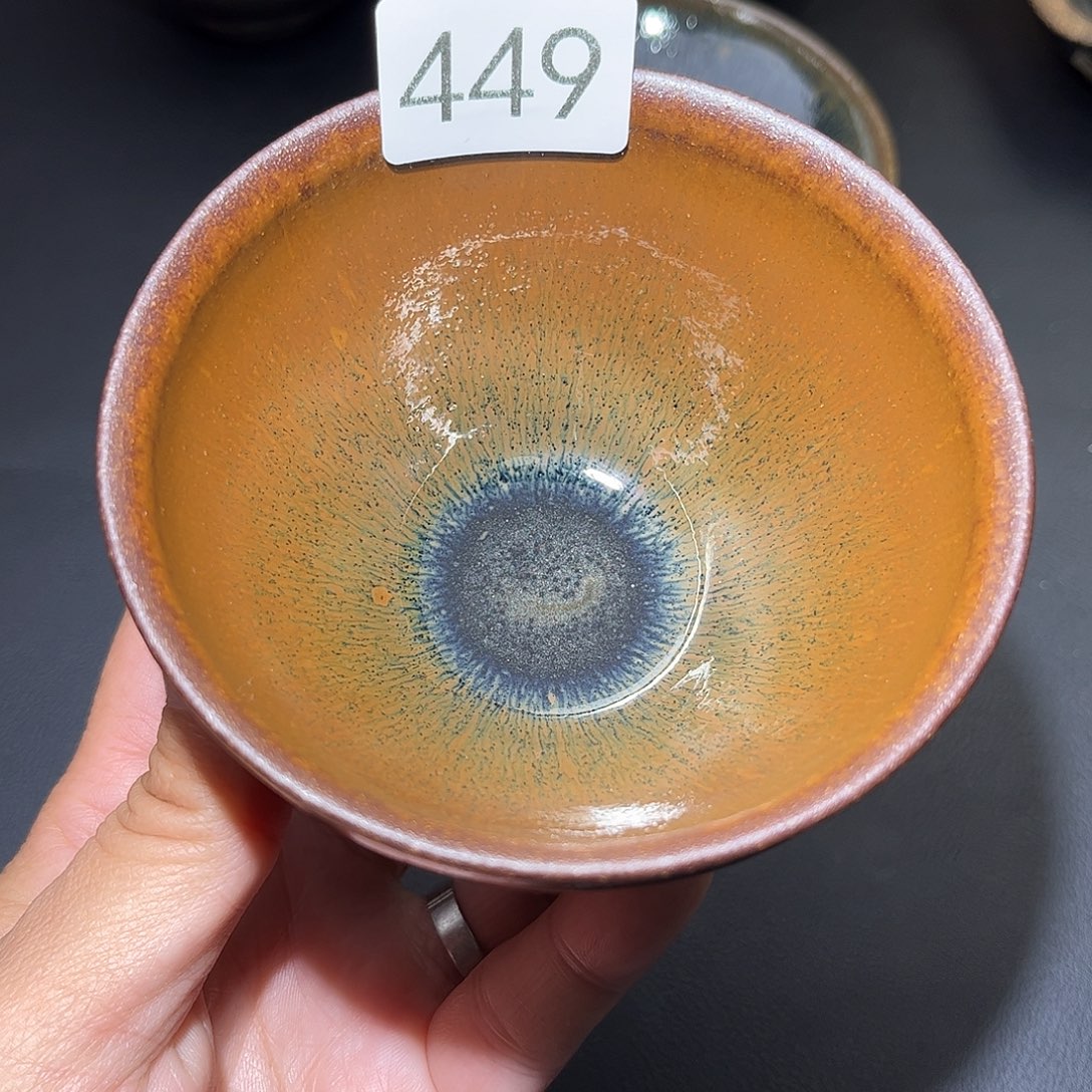 茶盏柴烧主人杯449