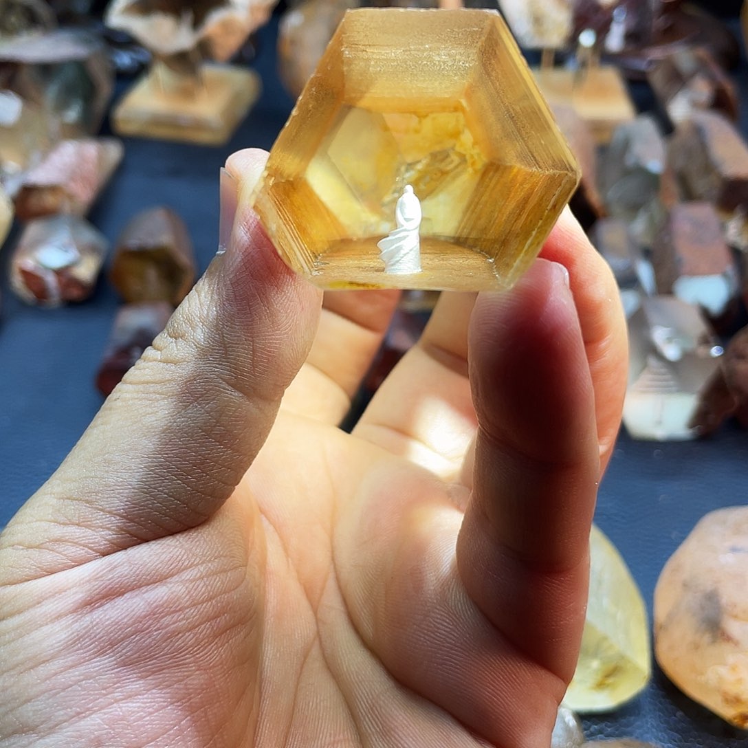 狸***喵珠宝半成品水晶未镶嵌