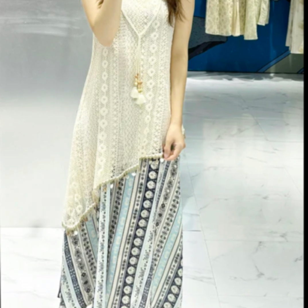 【小依专享】L5F36022A优雅百搭小众夏季气质连衣裙6022