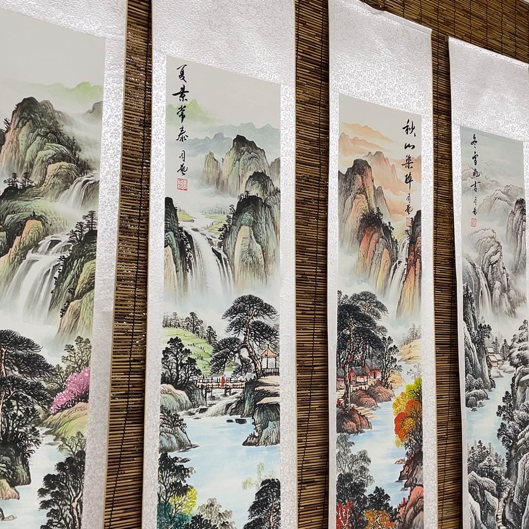 国画老师手笔手绘作品N