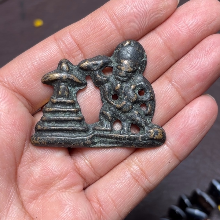 玻璃颈饰藏传喜马拉雅