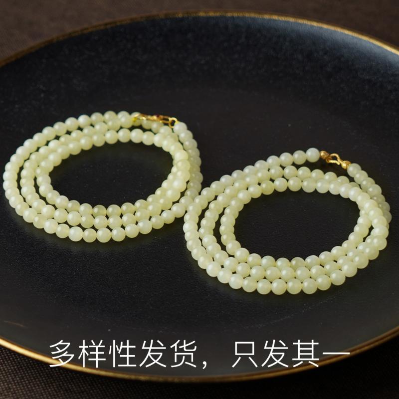 【阳阳】和田玉黄口项链【多样性发货，发一件】