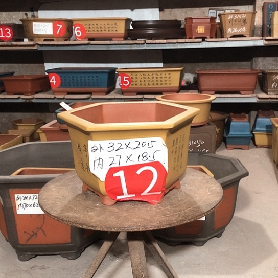 紫砂紫砂花盆包邮