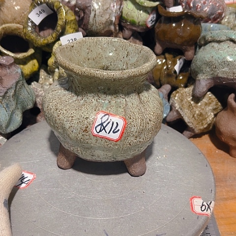 粗陶花盆制作就这样了，现在