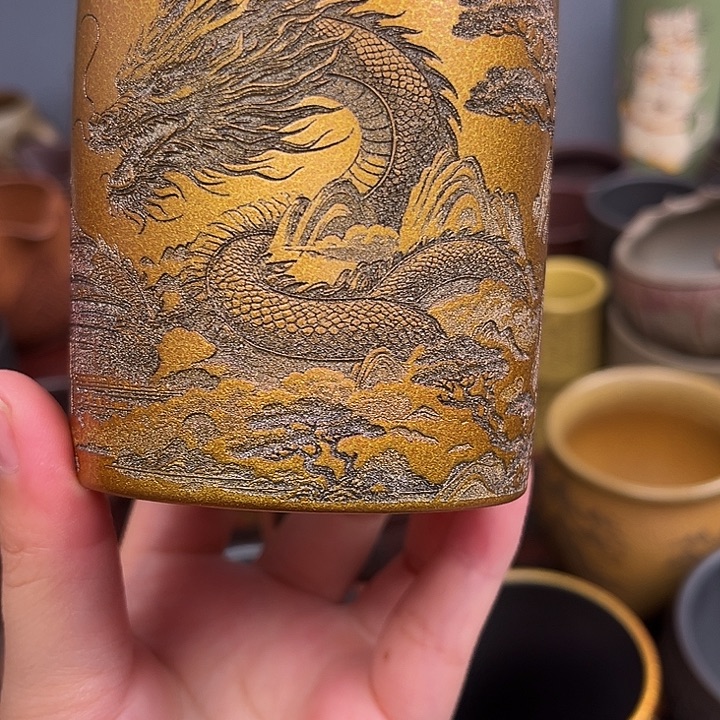 茶杯紫砂宜兴紫砂主人杯正品