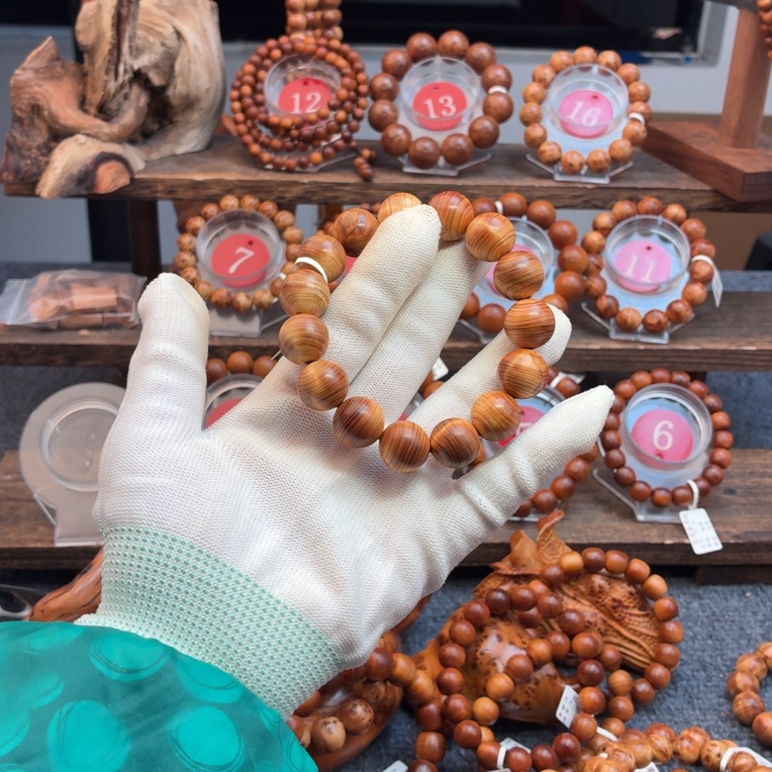 手串/手链柏木（崖柏）15龙胆闪