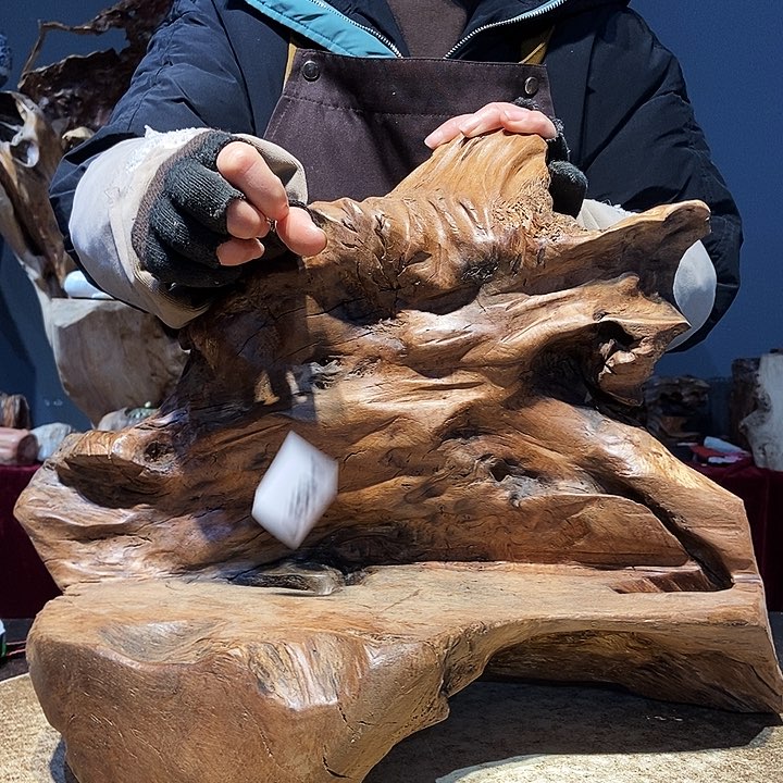 漂*897株木随行的小根艺摆