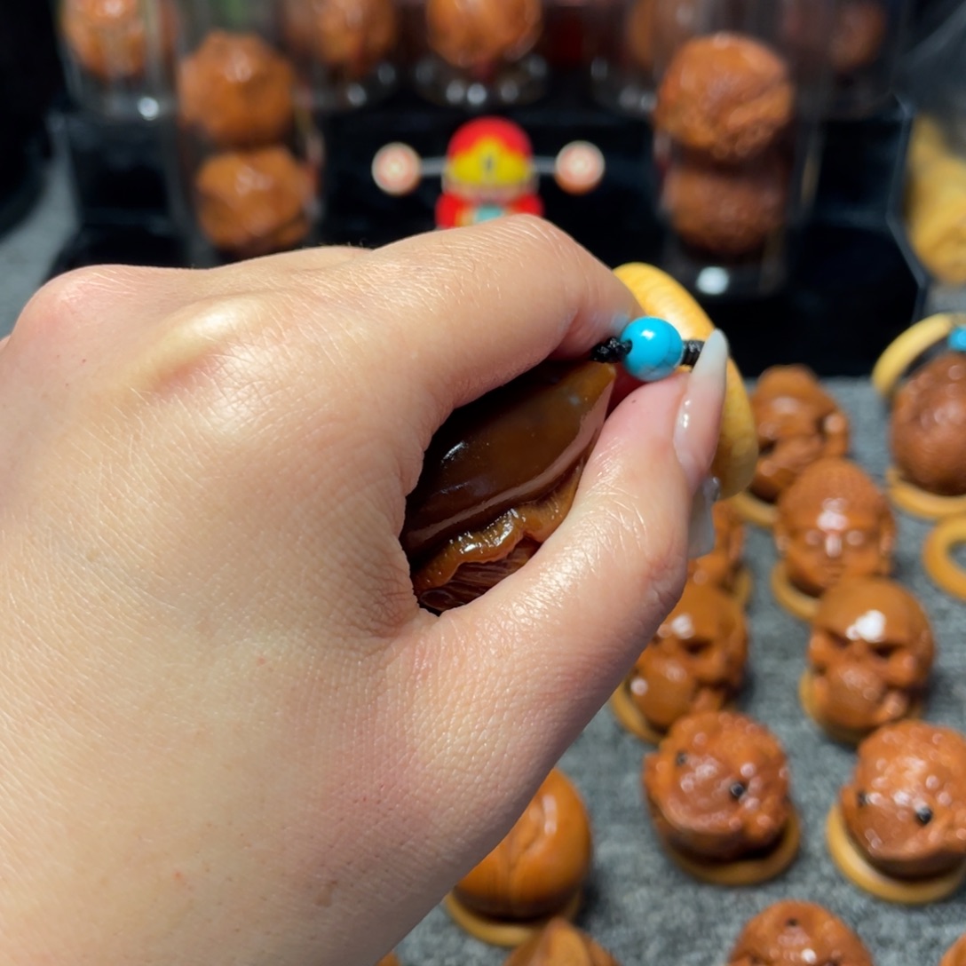 橄榄核把件巴西大橄榄带手