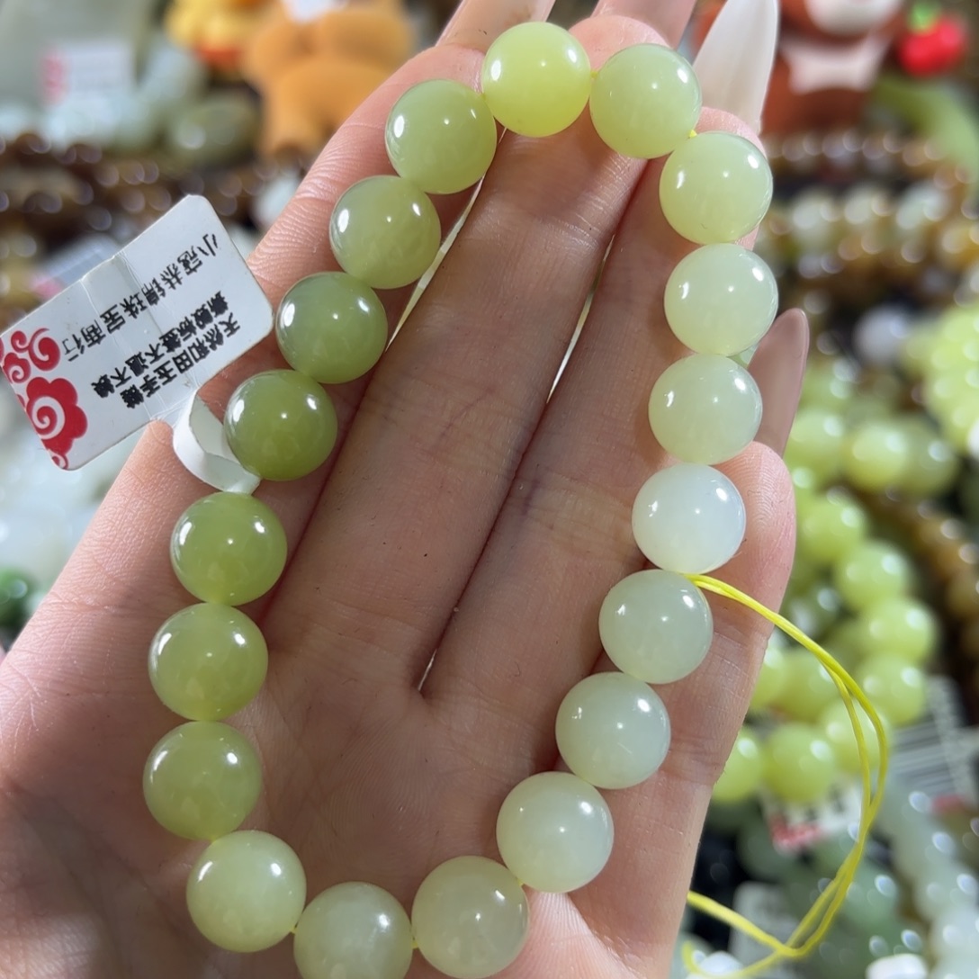 和田玉未镶嵌手链198