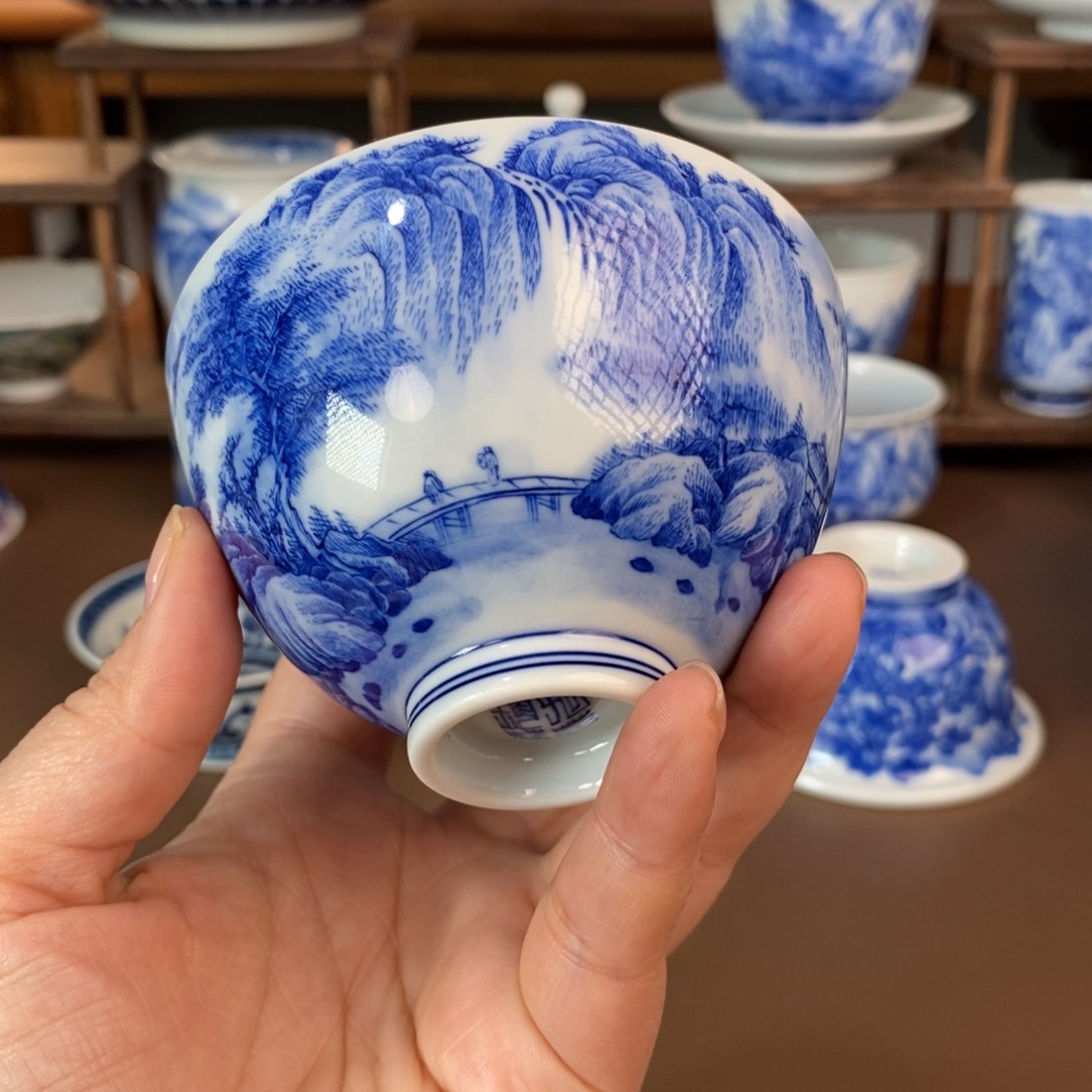 景德镇陶瓷手工手绘