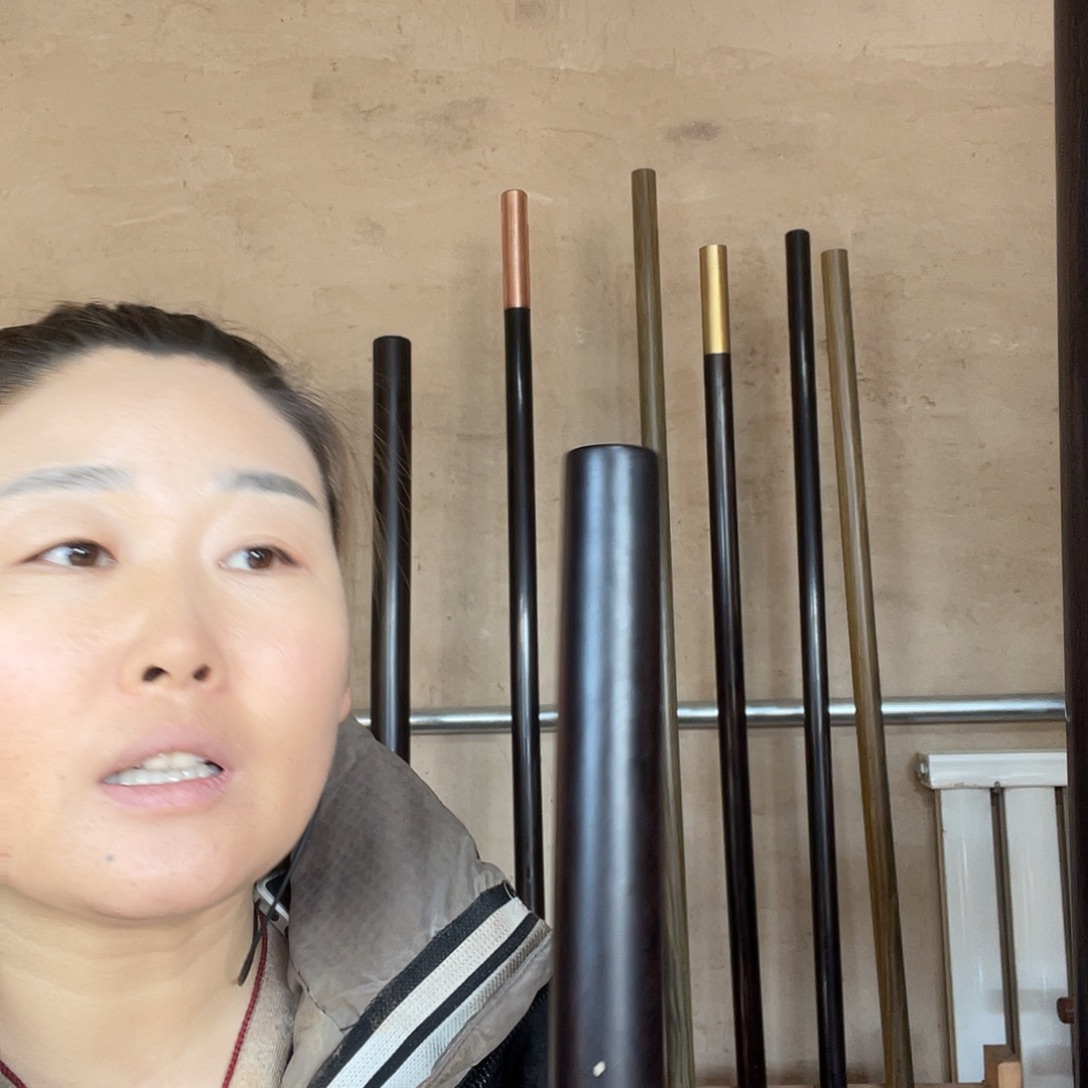 天***歌香榧木把玩棍车载棍防身棍
